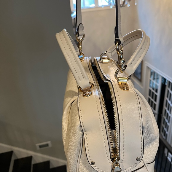 Coach bag cream and gold - Picture 4 of 5